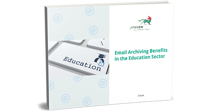 Email Archiving Benefits in the Education Sector cover