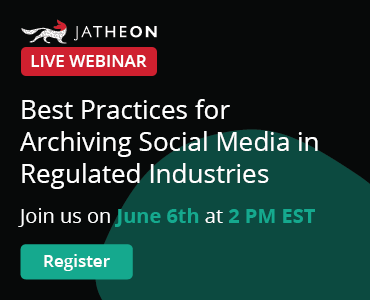 Best Practices for Archiving Social Media in Regulated Industries banner