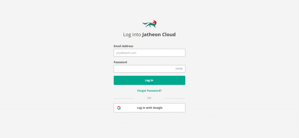 Jatheon Cloud Single Sign-On