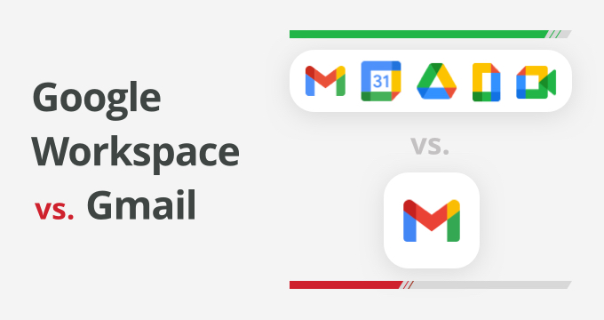 google workspace vs gmail