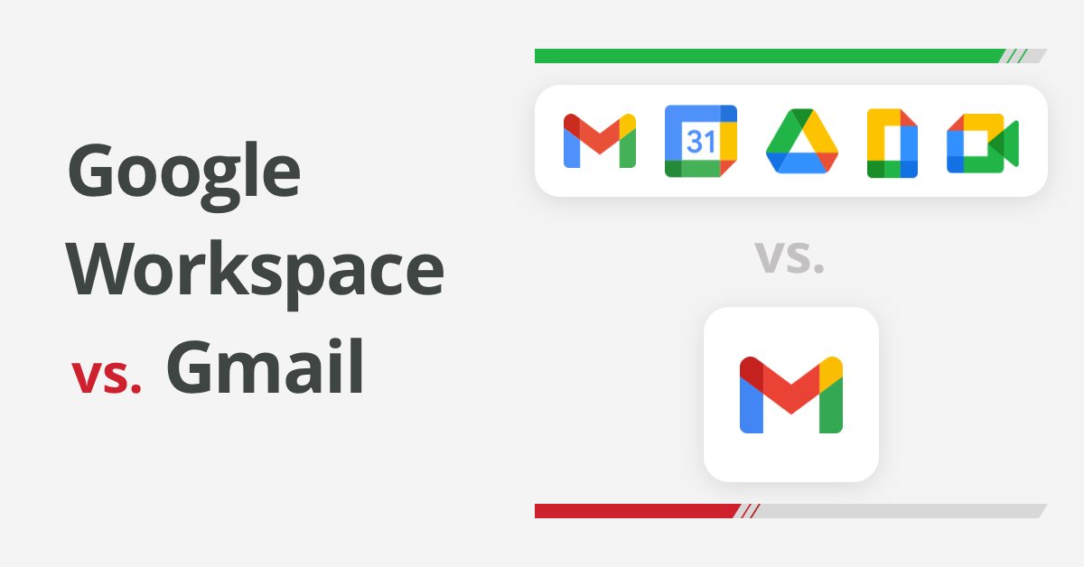 Google Workspace (G Suite) vs. Gmail: A Full Comparison