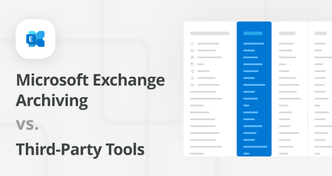 exchange archive software
