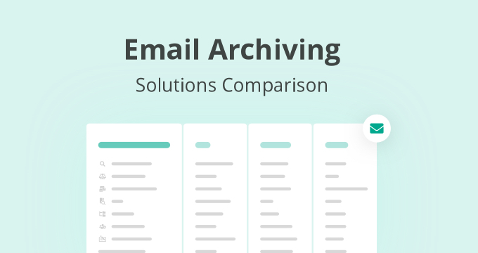 email archiving software comparison
