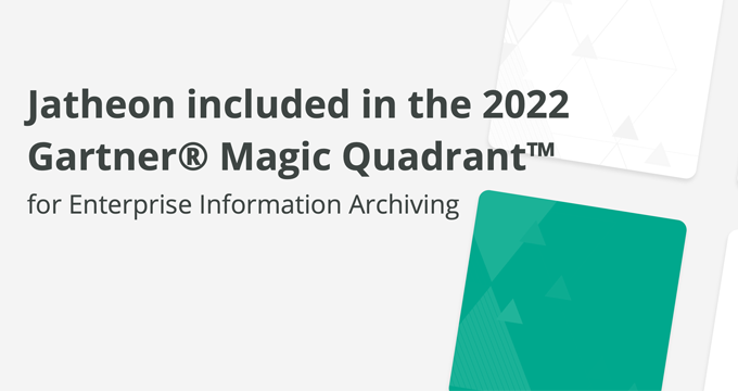 gartner magic quadrant for enterprise information archiving