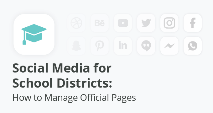 social media for school districts