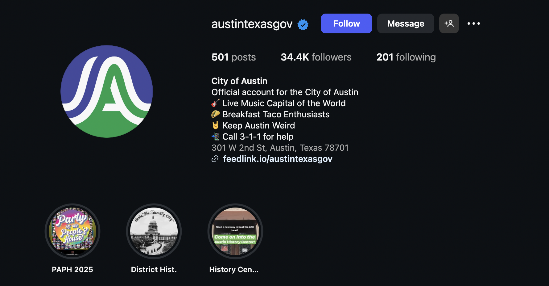 Instagram Austin TX