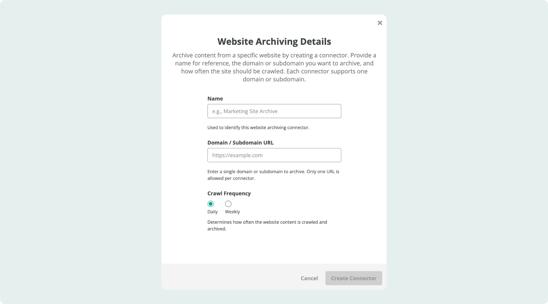 Automated website crawls
