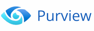 Microsoft Purview logo - data management tool