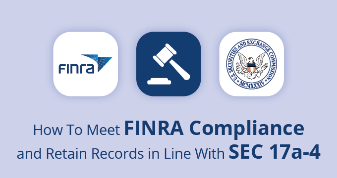 financial email archiving
