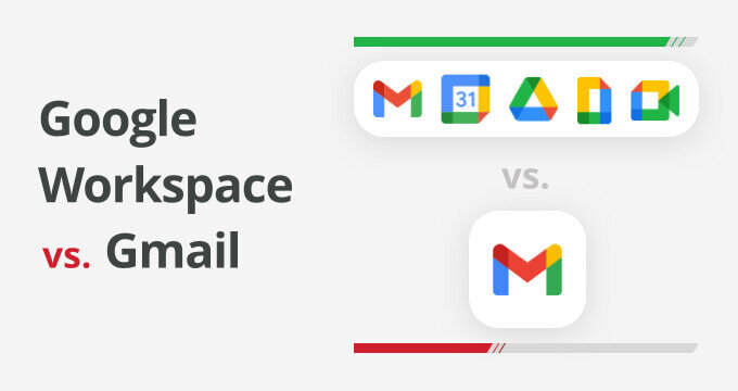 google workspace vs gmail