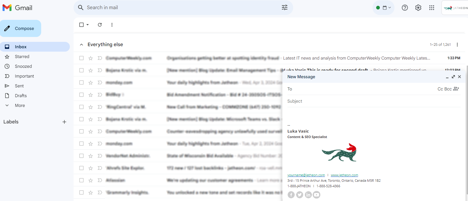 Gmail UX