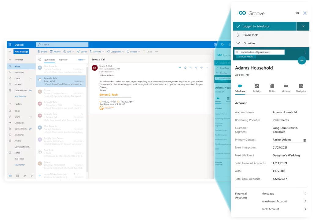 Groove for Salesforce