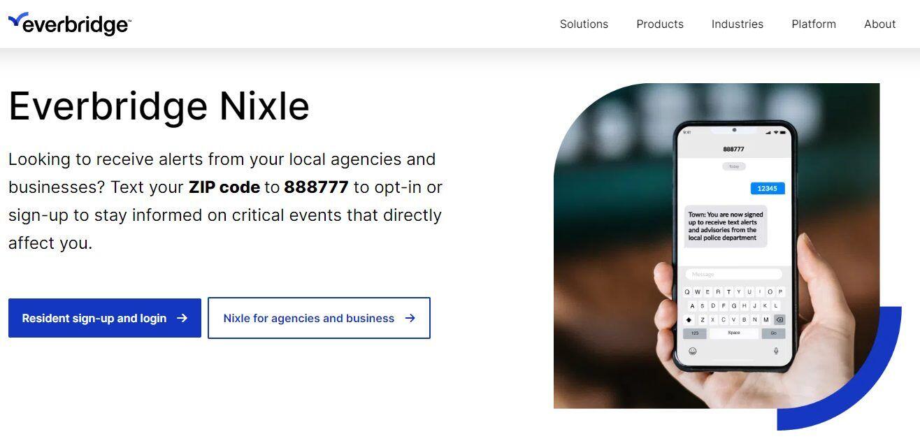 Nixle site
