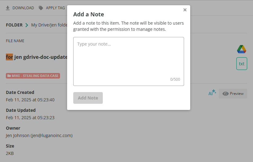jatheon notes in file archiving