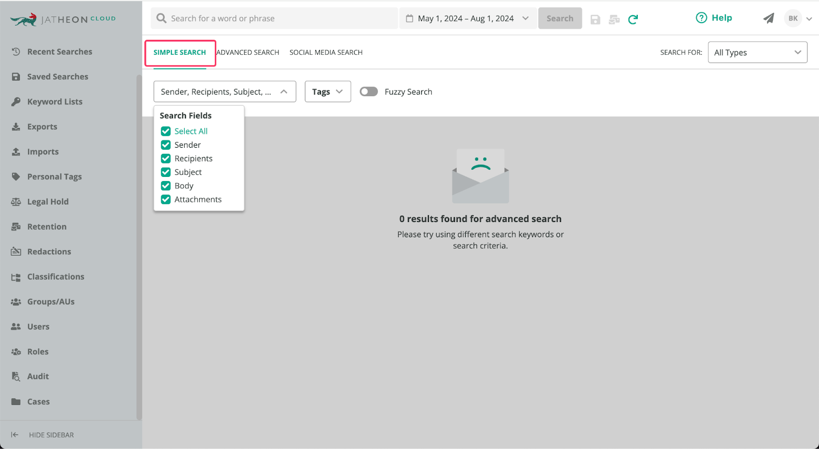 Simple Search 1