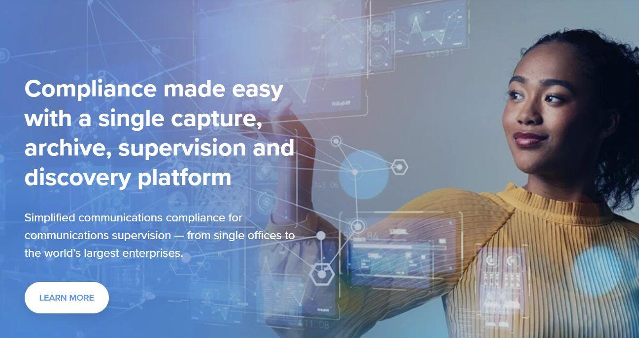 Smarsh Homepage