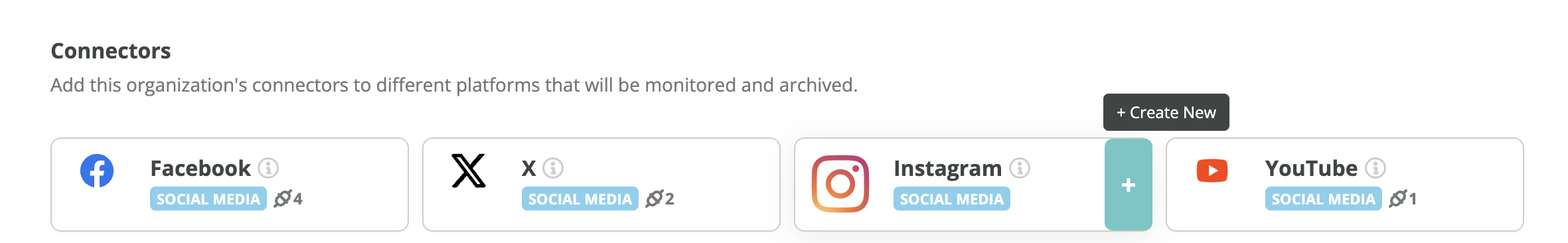 Social Connectors
