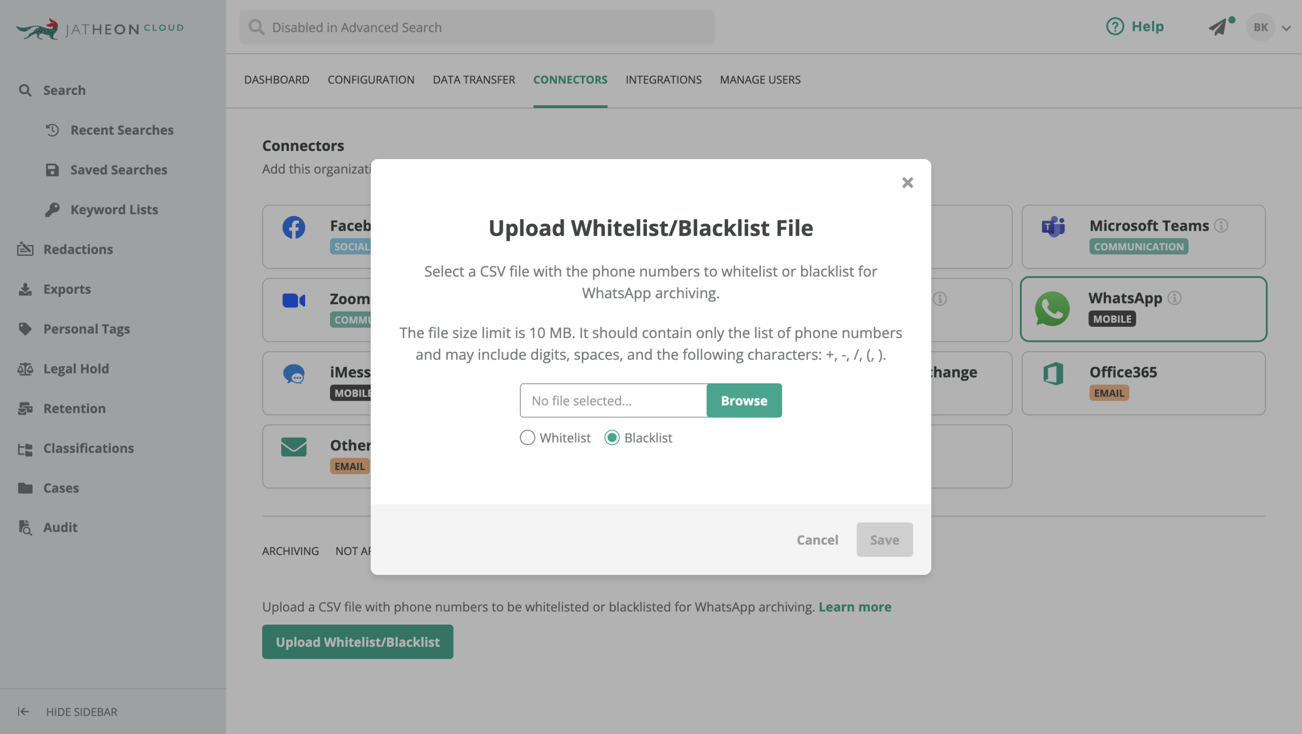 Whitelist-Blacklist