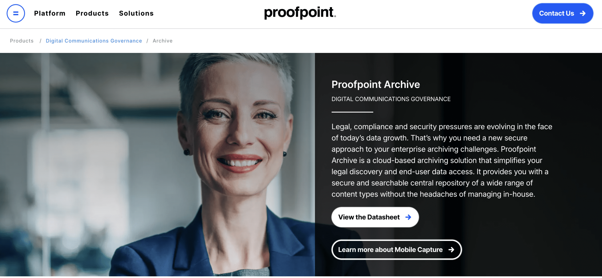 Proofpoint Homepage
